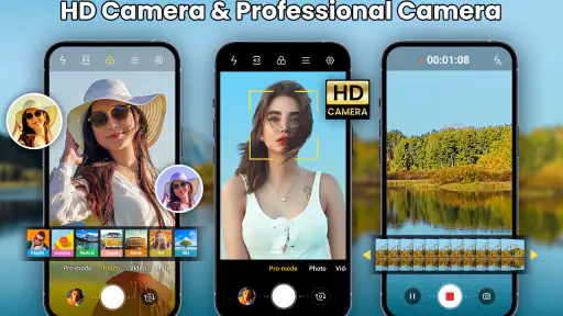 Camera for Android: Pro Camera screenshot 1