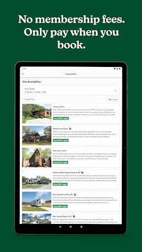 Campspot: RV & Tent Camping screenshot