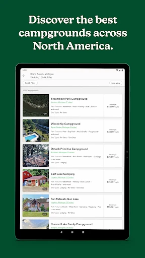 Campspot: RV & Tent Camping screenshot