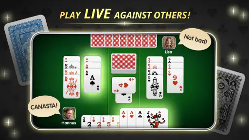 Canasta Online – Card Game screenshot 1