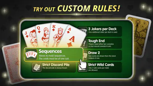 Canasta Online – Card Game screenshot 7