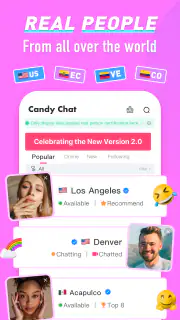 Candy Chat - Live video chat screenshot 2