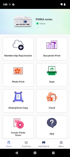 Canon PRINT screenshot