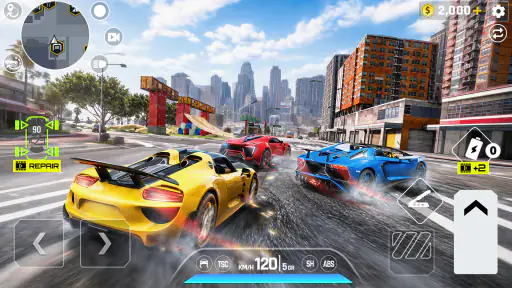 Car Driving Traffic Race screenshot 4
