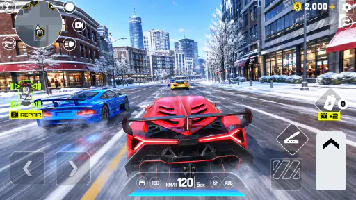 Car Driving Traffic Race screenshot 7