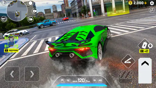 Car Driving Traffic Race screenshot 8