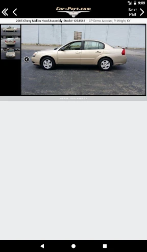 Car-Part.com Used Auto Parts screenshot