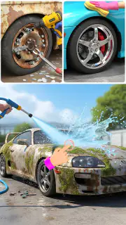 Car Wash Makeover Fixing Games screenshot 3