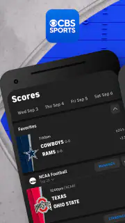 CBS Sports App: Scores & News screenshot 1