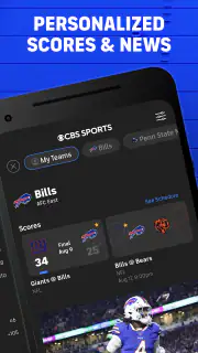 CBS Sports App: Scores & News screenshot 2