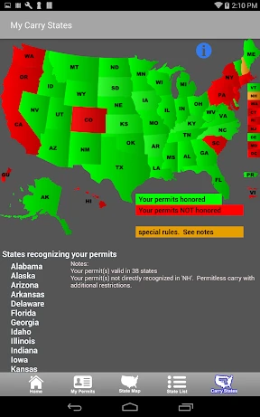 CCW – Concealed Carry 50 State screenshot