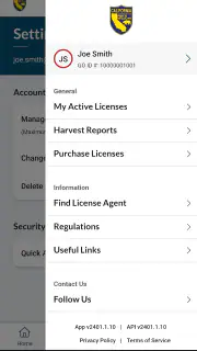 CDFW License screenshot 5
