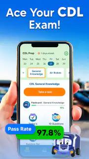 CDL Prep Practice Test 2026 screenshot 1