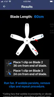 Ceiling Fan Balancer screenshot 3