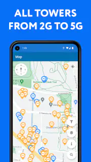 Cellular Tower - Signal Finder screenshot 2
