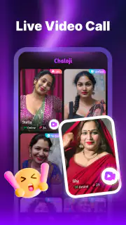 ChaloJi: Video Chat & Joy Chat screenshot 1