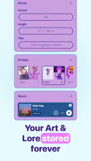 CharacterHub: OCs, Art, Lore screenshot 5