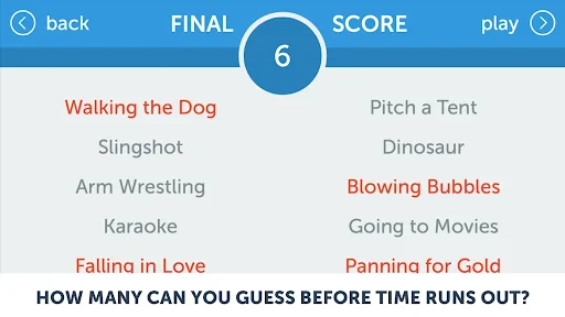 Charades! screenshot