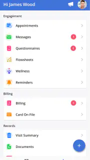 Charm mPHR screenshot 2