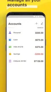 Checkbook - Account Tracker screenshot 1