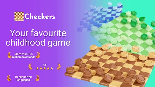 Checkers Online screenshot