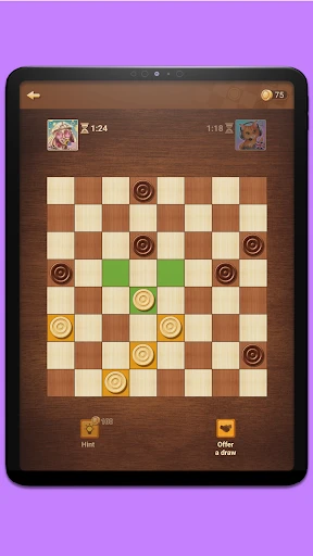 Checkers Online screenshot