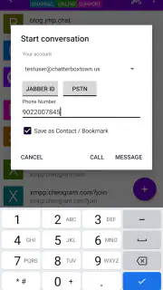 Cheogram (Jabber, Call, Text) screenshot 4