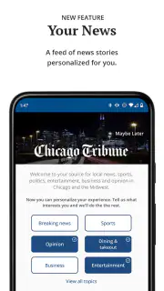 Chicago Tribune screenshot 1
