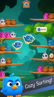 Chirpy Sort: Bird Color Puzzle screenshot 5