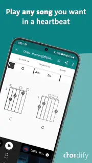 Chordify: Song Chords & Tuner screenshot 1