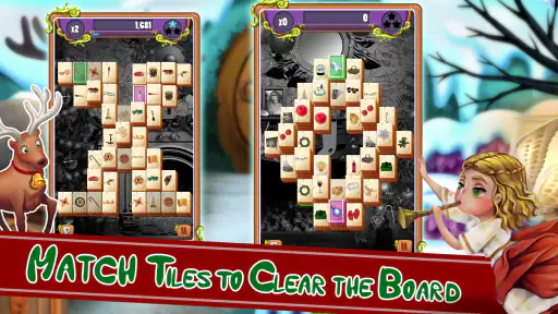 Christmas Mahjong: Holiday Fun screenshot 1