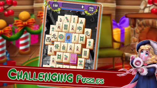 Christmas Mahjong: Holiday Fun screenshot 5