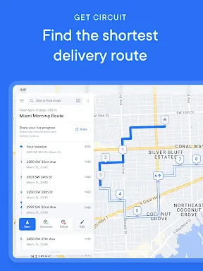 Circuit Route Planner screenshot