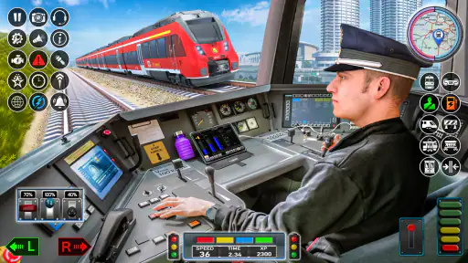 City Train Game 3d Train games screenshot 2