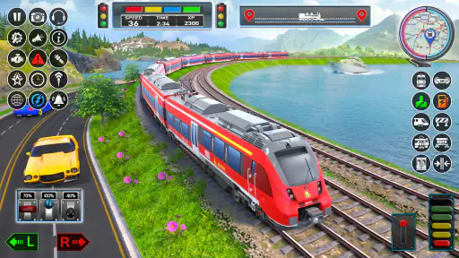 City Train Game 3d Train games screenshot 3