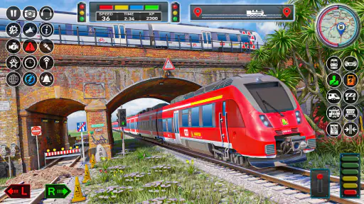 City Train Game 3d Train games screenshot 6