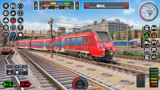 City Train Game 3d Train games screenshot 7