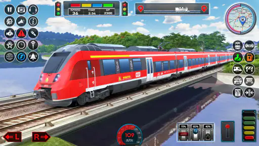 City Train Game 3d Train games screenshot 8