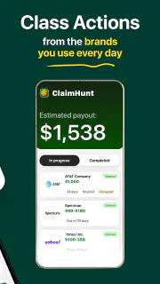 ClaimHunt: Class Action Claims screenshot 3
