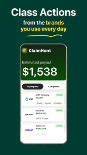 ClaimHunt: Class Action Claims screenshot 8
