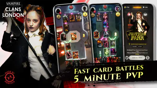 Clans of London: Vampire CCG screenshot 1