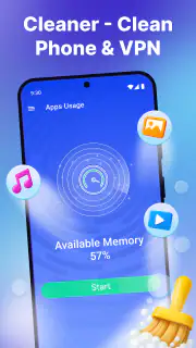Cleaner - Clean Phone & VPN screenshot 1
