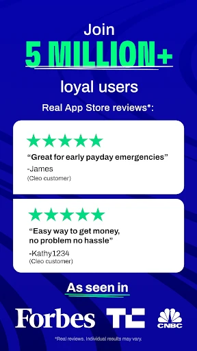 Cleo AI: Cash advance & Credit screenshot