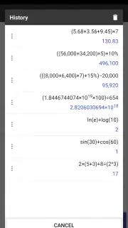 ClevCalc - Calculator screenshot 7