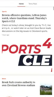 cleveland.com: Browns News screenshot 1