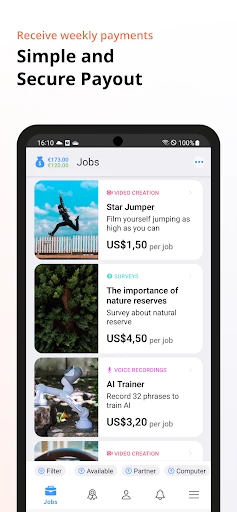 clickworker screenshot