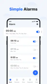 Clock - Simple Alarm Clock screenshot 1