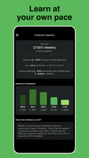 Clozemaster: language learning screenshot 4