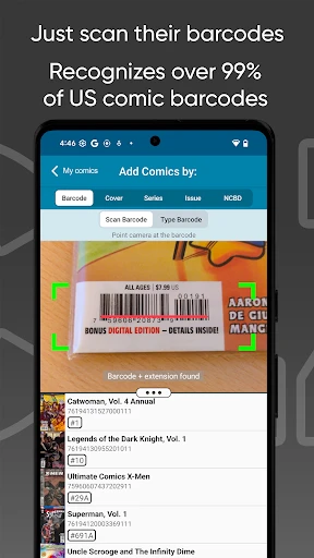 CLZ Comics comic book database screenshot