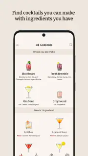 Cocktail Party: Drink Recipes screenshot 1